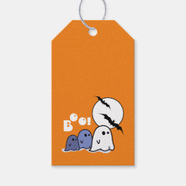 Funny Little Ghosts Halloween Custom Geschenkanhänger