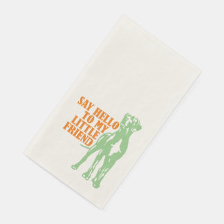 Funny Little Great Dane Paper Handtücher Serviette