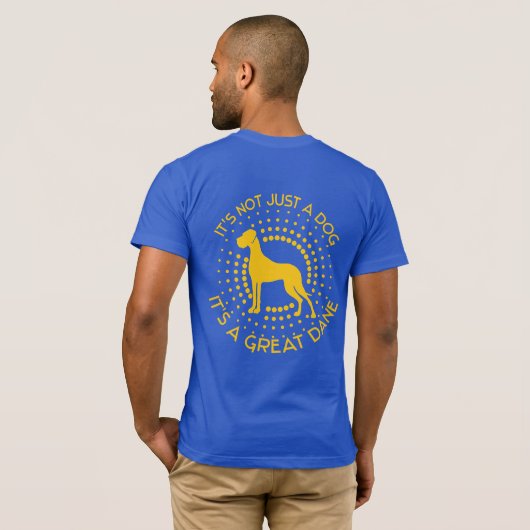 Funny Little Great Dane T - Shirt (Schwarz voll)