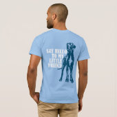 Funny Little Great Dane T-Shirt (Schwarz voll)