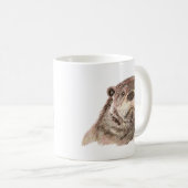 Funny Little Otter, Süße Tier Nature Kaffeetasse (VorderseiteRechts)