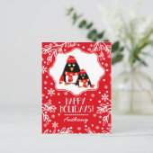 Funny Little Penguins | Weihnachten im Individuell (Stehend Vorderseite)