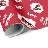 Funny Little Penguins | Weihnachten im Individuell Geschenkpapier (Rolleneckpunkt)