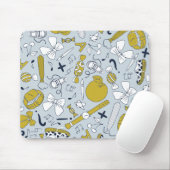 Funny Little School Dings Scattered on Mousepad (Mit Mouse)