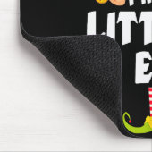 Funny Littlest Elf Matching Family Group Pj Christ Mousepad (Ecke)
