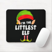 Funny Littlest Elf Matching Family Group Pj Christ Mousepad (Mit Mouse)