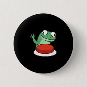 Funny Lizard Button Meme