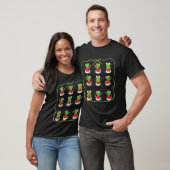 Funny Lizard Lizard Lizard Animal Button Meme T-Shirt (Unisex)