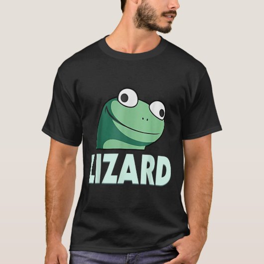 Funny Lizard Lizard Lizard Meme for Men Women Kid T-Shirt (Vorderseite)