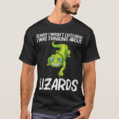 Funny Lizard Lover Design für Männer Frauen Reptil T-Shirt (Vorderseite)
