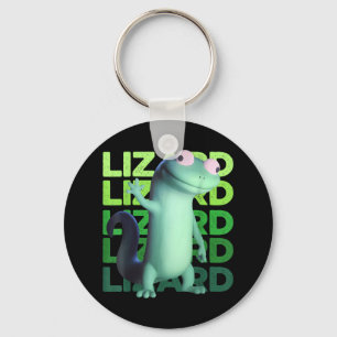 Funny Lizard Meme Animal Women Men Schlüsselanhänger