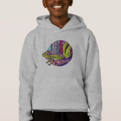 Funny Lizard Pet Hoodie (Vorderseite)