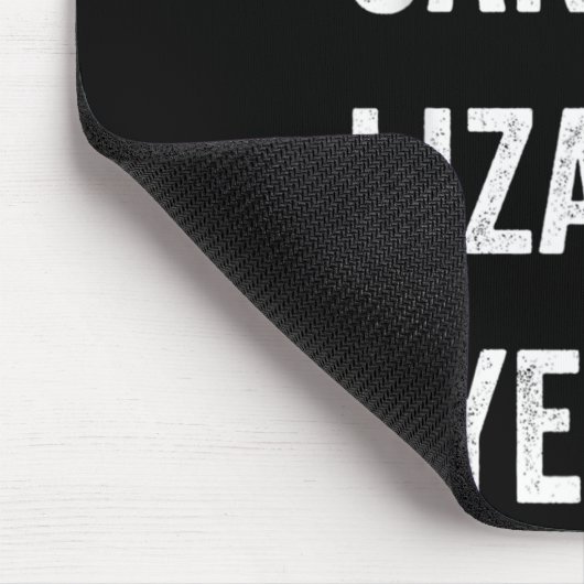 Funny Lizard Sorry can't Lizards by Reptile Pet L Mousepad (Ecke)