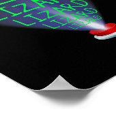 Funny Lizard Trending Meme Poster (Ecke)