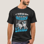 Funny LKWer 18 Radfahrergeschenk T-Shirt (Vorderseite)