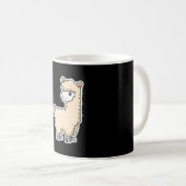 Funny Llama Alpaca Lover Niedlich Mama Kaffeetasse (VorderseiteRechts)