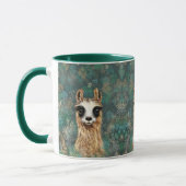 Funny Llama Coffee Tasse (Links)