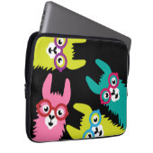 Funny Llama Colorful Camelid Laptopschutzhülle (Vorne Rechts)