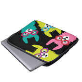 Funny Llama Colorful Camelid Laptopschutzhülle (Vorne Knopf)