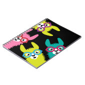 Funny Llama Colorful Camelid Notizblock (Linke Seite)