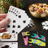 Funny Llama Colorful Camelid Spielkarten (In Situ)