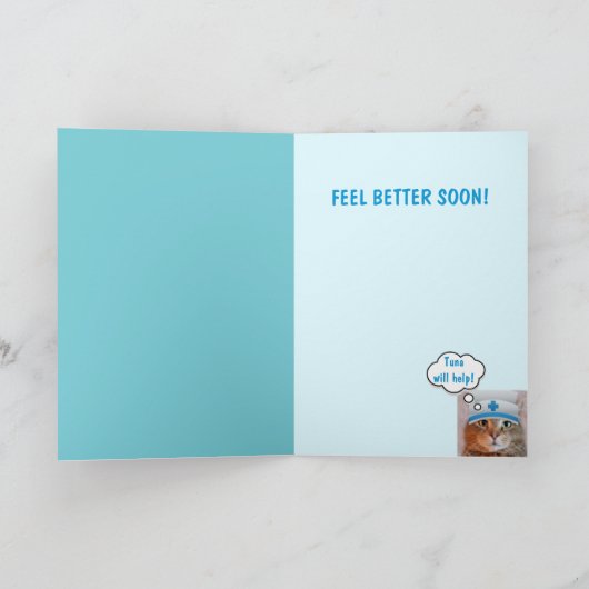 Funny Llama Doctor's Orders werden gut Karte (Innenseite)