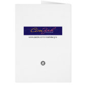 Funny Llama Erzähl dir, Muttertagskarte (Hinten)