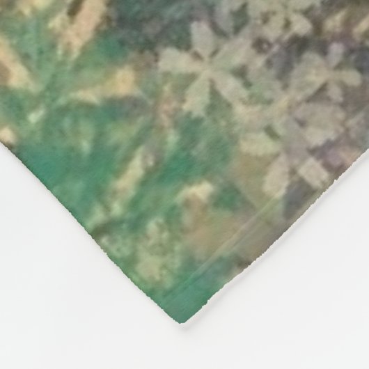 Funny Llama Fleece Blanket (Ecke)