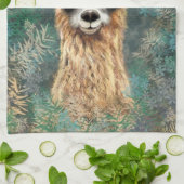 Funny Llama Küchentücher (Gefaltet)