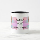 Funny Llama Mia Tasse (Zentrum)