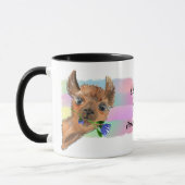 Funny Llama Mia Tasse (Links)