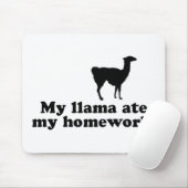 Funny Llama Mousepad (Mit Mouse)