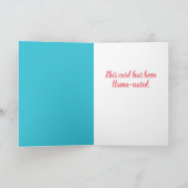 Funny Llama Osterfest Bunny Llamanated Osterfest Karte (Innenseite)