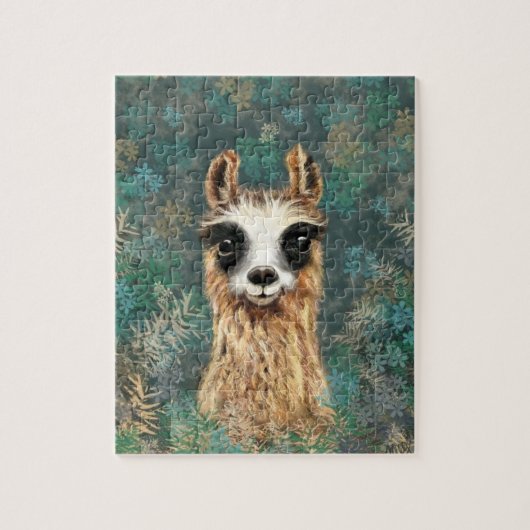 Funny Llama Puzzle (Vertikal)