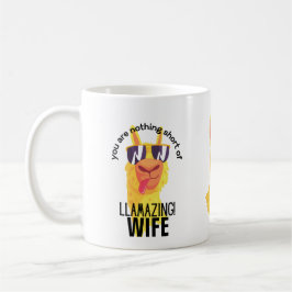 FUNNY LLAMA Sie sind Phantastische EHEFRAU MUTTER  Kaffeetasse