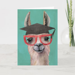 Funny Llama Spaß 8. Klasse Abschluss Karte