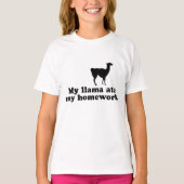 Funny Llama T-Shirt (Vorderseite)
