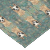 Funny Llama Tablecloth Tischdecke (Schrägansicht)