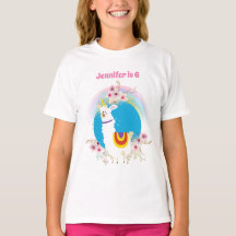 Funny Llama Unicorn Alpaca Kawaii Niedlicher Name