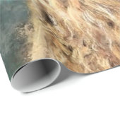 Funny Llama Wrapping Paper Geschenkpapier (Rolleneckpunkt)