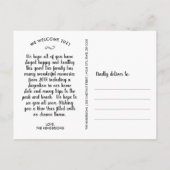 Funny Llama, Year We Got Fleeced Covid Christmas Postkarte (Rückseite)