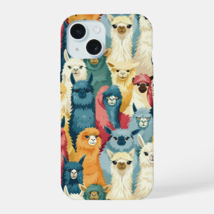 Funny Llamas iPhone Case iPhone 15 Hülle