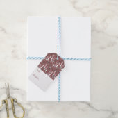 Funny Llamas Pattern Geschenkanhänger (Mit Garn)