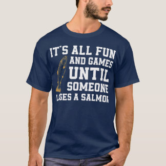 Funny Lmon Fishing Zitat Alaska Angler  T-Shirt