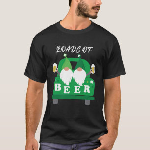 Funny Loads Beer N Leprechaun Funny St Patricks T-Shirt