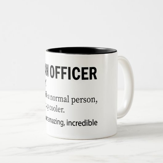 Funny Loan Officer Definition Zwei-Tone-Kaffee-Tas Zweifarbige Tasse (VorderseiteRechts)