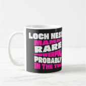Funny Loch Ness Mama, Script, Niedliches Geschenk  Kaffeetasse (Links)