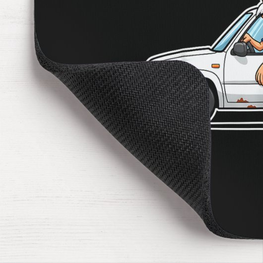 Funny Lock Em Up Private Property Mousepad (Ecke)