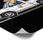 Funny Lock Em Up Private Property Poster (Ecke)