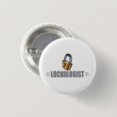 Funny Locksmith Button (Vorne & Hinten)